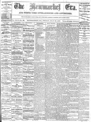 Newmarket Era, 27 Jul 1877