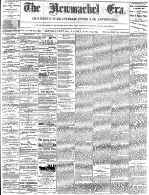 Newmarket Era, 17 Aug 1877