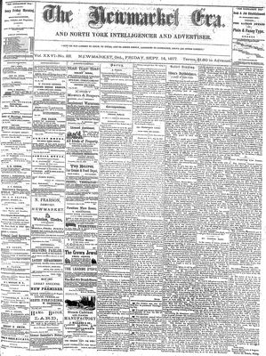 Newmarket Era, 14 Sep 1877