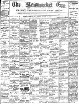 Newmarket Era, 19 Oct 1877