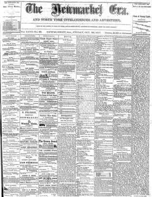 Newmarket Era, 26 Oct 1877