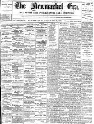 Newmarket Era, 21 Dec 1877