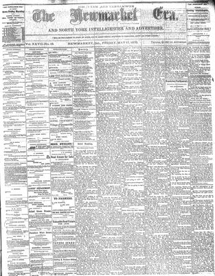 Newmarket Era, 17 May 1878