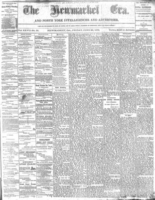 Newmarket Era, 28 Jun 1878