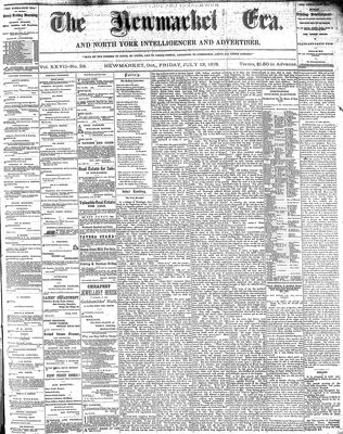 Newmarket Era, 12 Jul 1878