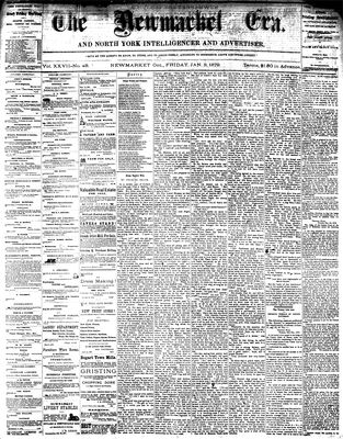 Newmarket Era, 3 Jan 1879