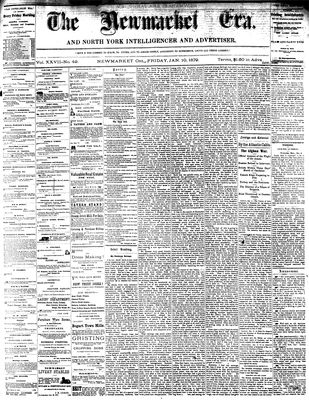 Newmarket Era, 10 Jan 1879