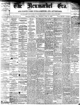 Newmarket Era, 21 Feb 1879