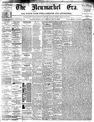 Newmarket Era, 2 May 1879