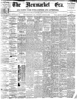 Newmarket Era, 27 Jun 1879