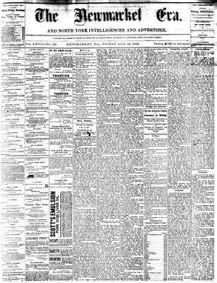 Newmarket Era, 15 Aug 1879