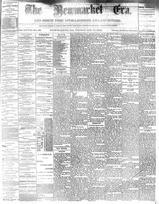 Newmarket Era, 16 Jan 1880