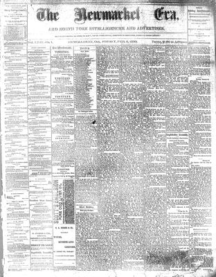 Newmarket Era, 6 Feb 1880