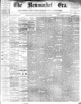 Newmarket Era, 14 May 1880