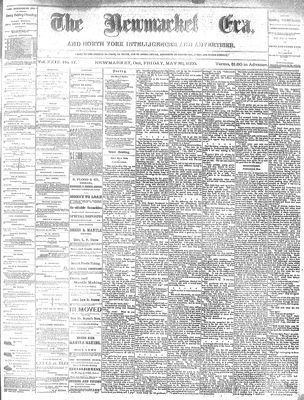 Newmarket Era, 28 May 1880