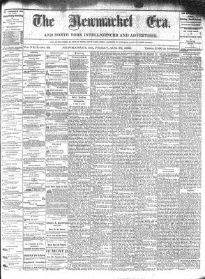 Newmarket Era, 20 Aug 1880