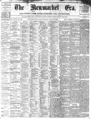 Newmarket Era, 27 Aug 1880