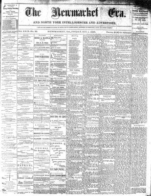 Newmarket Era, 1 Oct 1880