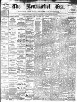 Newmarket Era, 5 Nov 1880