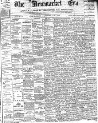 Newmarket Era, 7 Jan 1881