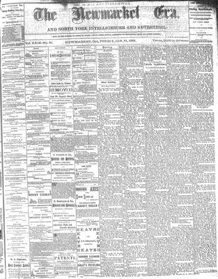 Newmarket Era, 21 Jan 1881