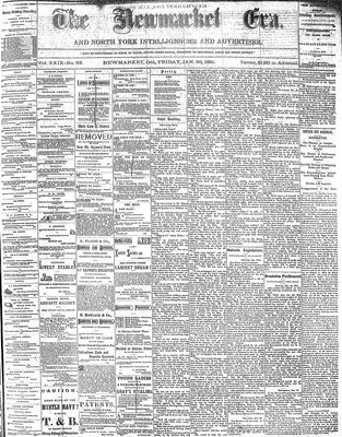 Newmarket Era, 28 Jan 1881