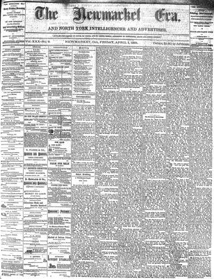 Newmarket Era, 1 Apr 1881