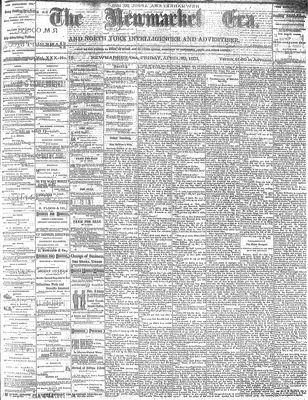 Newmarket Era, 29 Apr 1881