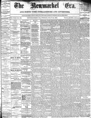 Newmarket Era, 15 Jul 1881