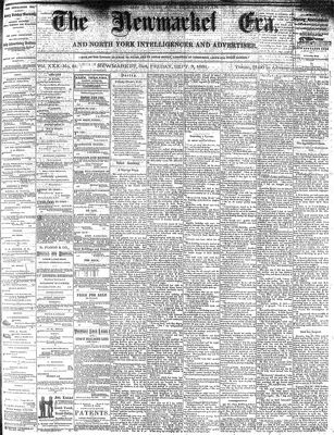 Newmarket Era, 2 Sep 1881