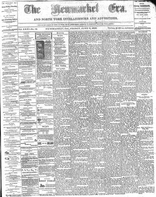 Newmarket Era, 9 Jun 1882