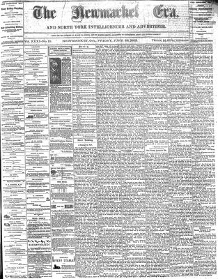 Newmarket Era, 23 Jun 1882