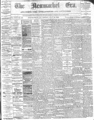 Newmarket Era, 21 Jul 1882