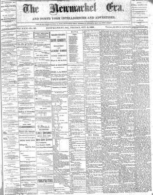 Newmarket Era, 6 Oct 1882