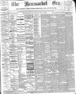 Newmarket Era, 13 Oct 1882