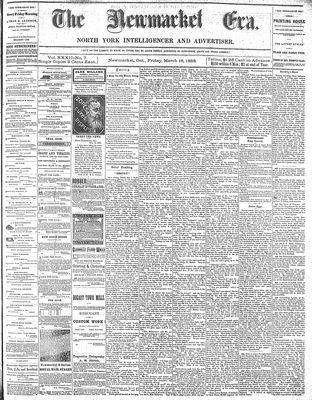 Newmarket Era, 16 Mar 1883