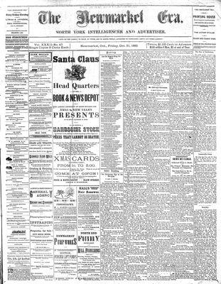 Newmarket Era, 21 Dec 1883