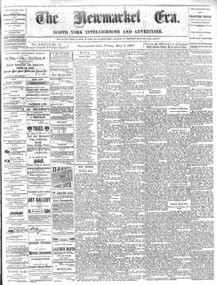 Newmarket Era, 2 May 1884