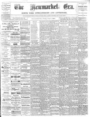 Newmarket Era, 11 Jul 1884