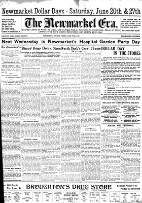 Newmarket Era (Newmarket, ON1861), June 19, 1931