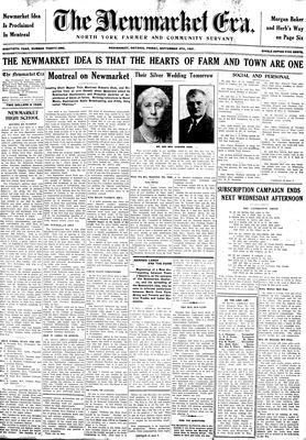 Newmarket Era (Newmarket, ON1861), September 4, 1931