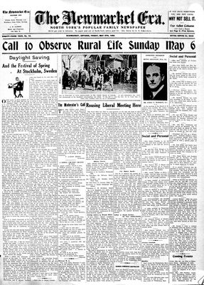 Newmarket Era , May 4, 1934