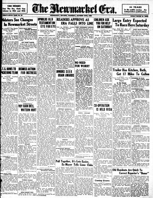 Newmarket Era , October 15, 1936