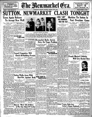 Newmarket Era , January 20, 1938