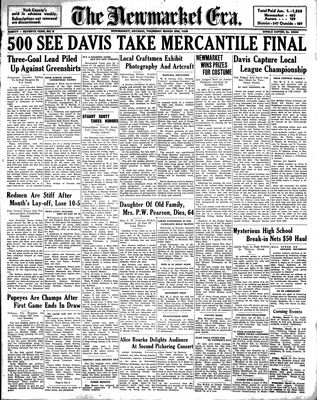 Newmarket Era , March 3, 1938