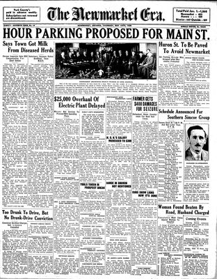 Newmarket Era , May 19, 1938