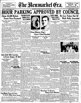 Newmarket Era , June 9, 1938