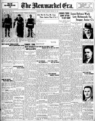 Newmarket Era , February 1, 1940