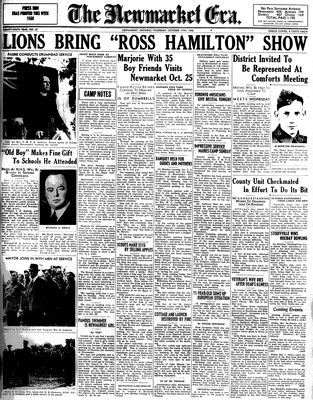 Newmarket Era , October 17, 1940