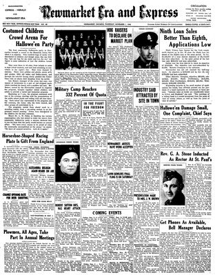 Newmarket Era and Express (Newmarket, ON), November 1, 1945